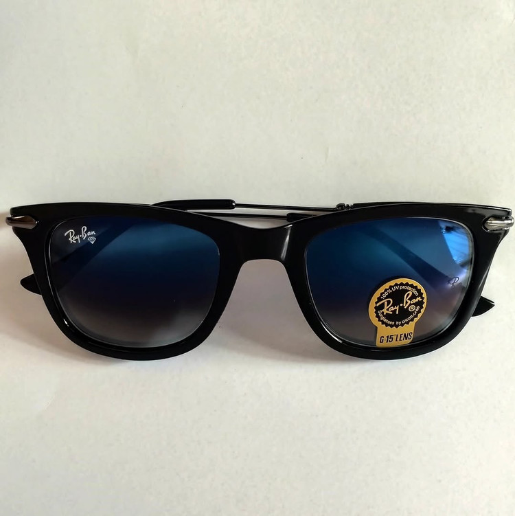 عینک آفتابی مردانه ری بن Ray Ban مدل استیل دودی